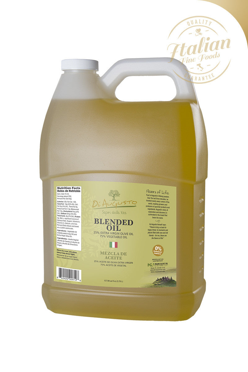 Blended Oil 90% Vegetable Oil / 10% EVOO